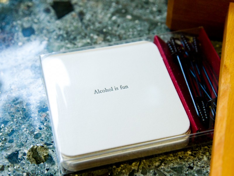 Alcohol is Fun - The Rituals Favorite Coasters