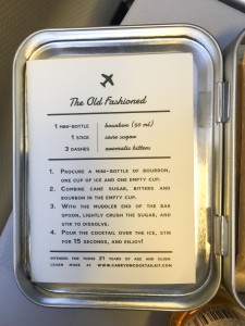 Carry-On Cocktail kit directions