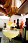 Albertine Cocktail - Lime Garnish
